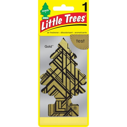 Little Trees Gold Air Freshener 10210 thumbnail