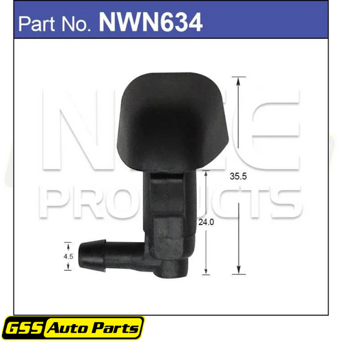 Nice Windscreen Washer Jets (pair) NWN634 thumbnail