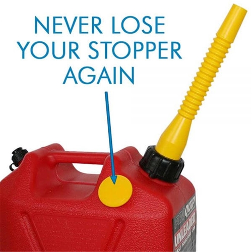 Proquip 10L Plastic Fast Pour Fuel Jerry Can Unleaded Petrol Red PQ-1008 thumbnail