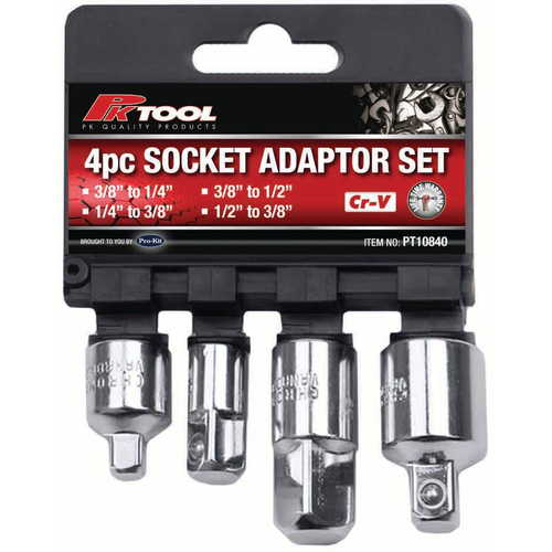 PK Tool Adaptor Set 4pc PT10840 thumbnail