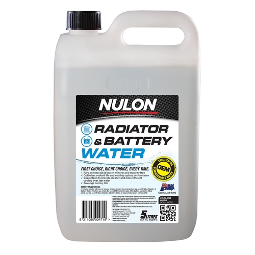 Nulon Demineralised Water For Radiators And Batteries 5L RCSW-5 thumbnail