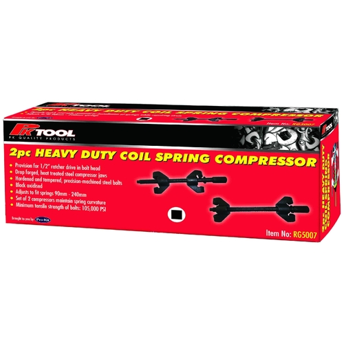 PK Tool High Twin Claw Spring Compressors 200mm Jaw Opening RG5007 thumbnail
