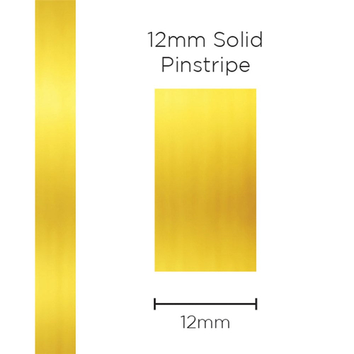 SAAS 11498 Pinstripe 12mm Solid Gold Mylar SAAS-11498 thumbnail