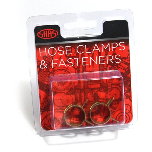 SAAS Pack of 2 Spring Hose Clamps 10mm (3/8") SHC10 thumbnail