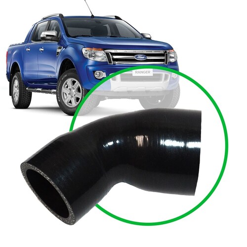 SAAS SSH2103 Silicone Intercooler Rear Pipe Hot Side for Ranger/BT50 3.2L 2011 - 2020 thumbnail