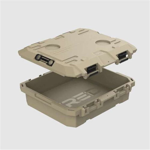 Tred GT Storage Box 25L Shallow Desert Sand With Green T54SBSDSB thumbnail