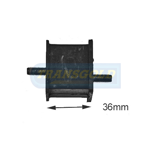 Transgold Front (either Side) Engine Mount TEM0129 thumbnail