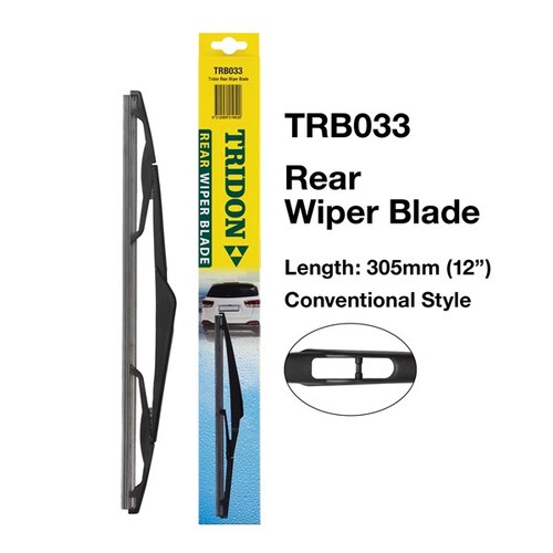 Tridon Rear Wiper Arm & Blade Kit TRA006 TRB033 thumbnail