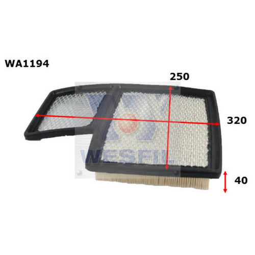Wesfil Cooper Air Filter Wa1194 thumbnail