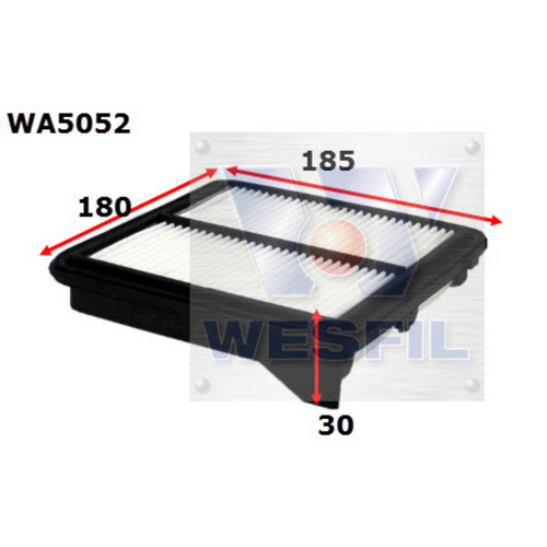 Wesfil Cooper Air Filter Wa5052 A1782 thumbnail