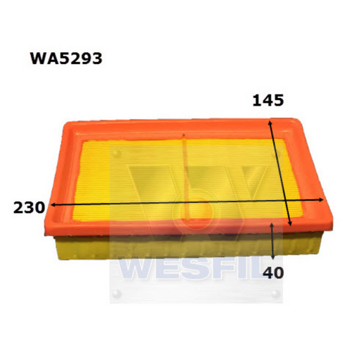 Wesfil Cooper Air Filter Wa5293 thumbnail