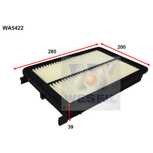 Wesfil Cooper Air Filter Wa5422 A1918 thumbnail