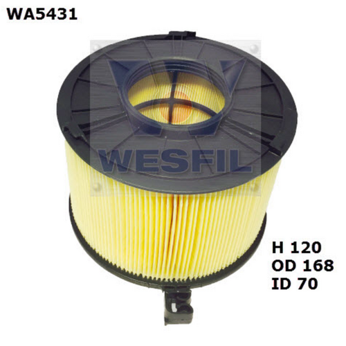 Wesfil Cooper Air Filter Wa5431 A2004 thumbnail