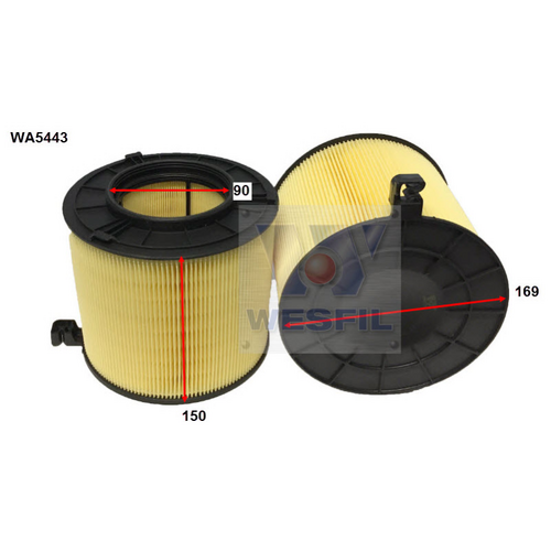 Wesfil Cooper Air Filter Wa5443 A2002 thumbnail