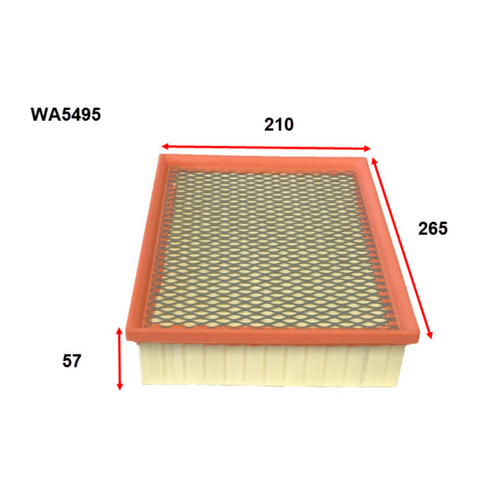 Wesfil Cooper Air Filter Wa5495 thumbnail