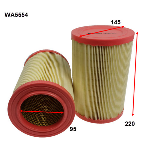 Wesfil Cooper Air Filter - Wa5554 A2032 thumbnail