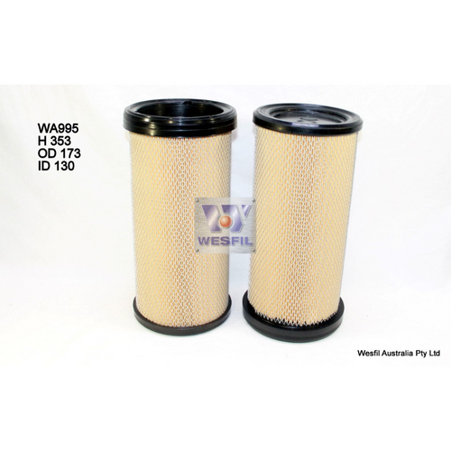 Wesfil Cooper Inner Air Filter Wa995 thumbnail