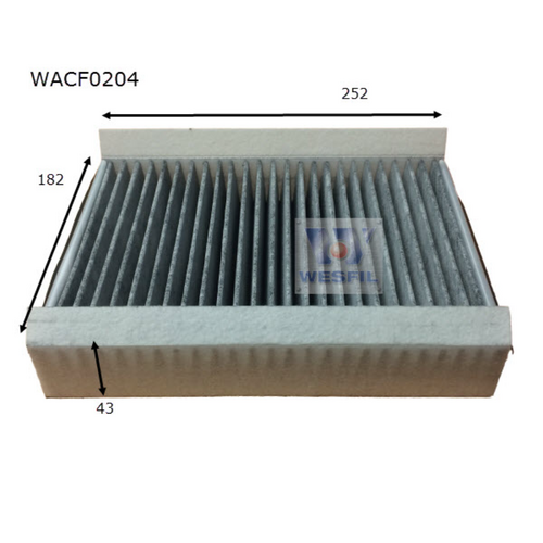 Wesfil Cooper Cabin Filter WACF0204 thumbnail