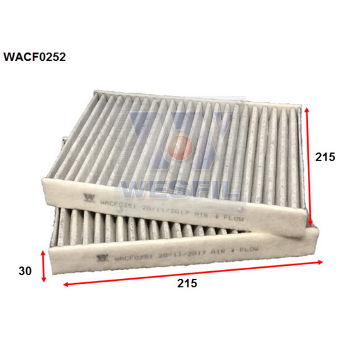 Wesfil Cooper Cabin Filter WACF0252 RCA383P thumbnail