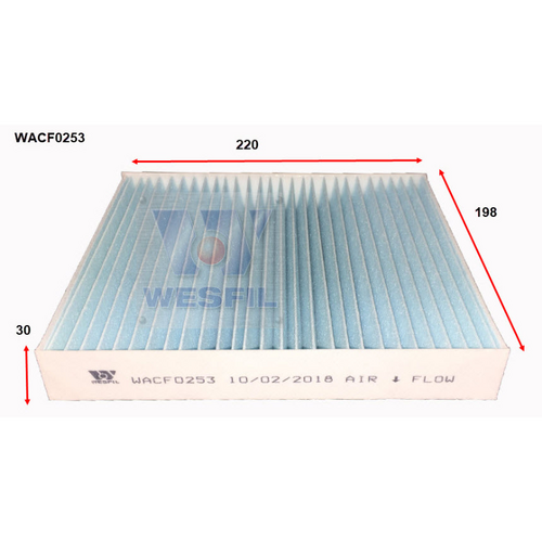 Wesfil Cooper Cabin Filter WACF0253 thumbnail