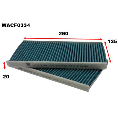 Wesfil Cooper Cabin Filter WACF0334 RCA476M thumbnail