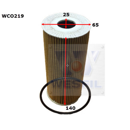 Wesfil Cooper Engine Oil Filter WCO219 thumbnail