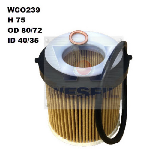 Wesfil Cooper Engine Oil Filter WCO239 thumbnail