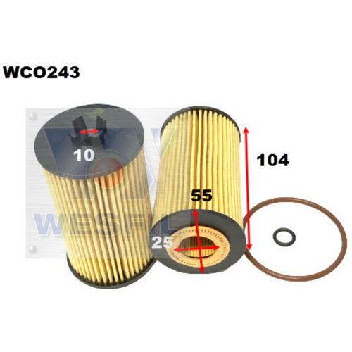 Wesfil Cooper Engine Oil Filter WCO243 thumbnail