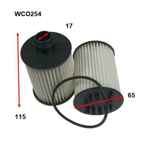 Wesfil Cooper Engine Oil Filter WCO254 thumbnail