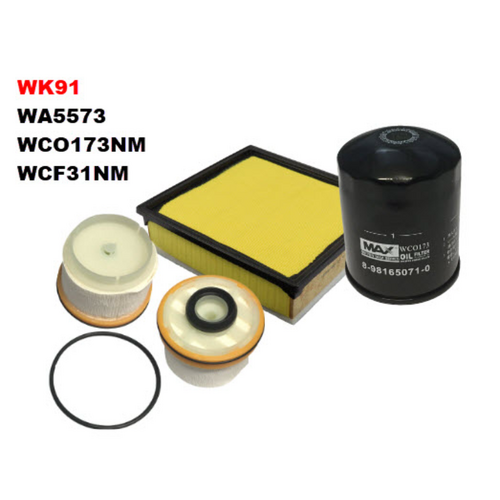Wesfil Cooper Service Filter Kit WK91 thumbnail