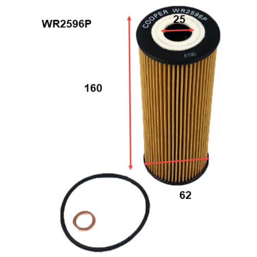 Wesfil Cooper Oil Filter R2596P WR2596P thumbnail