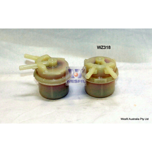 Wesfil Cooper Plastic In-Line Fuel Filter WZ318 thumbnail