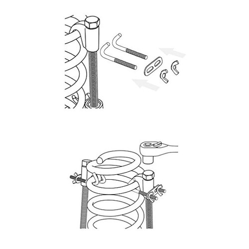 Toledo Macpherson Strut Spring Comp 311285 311285 thumbnail