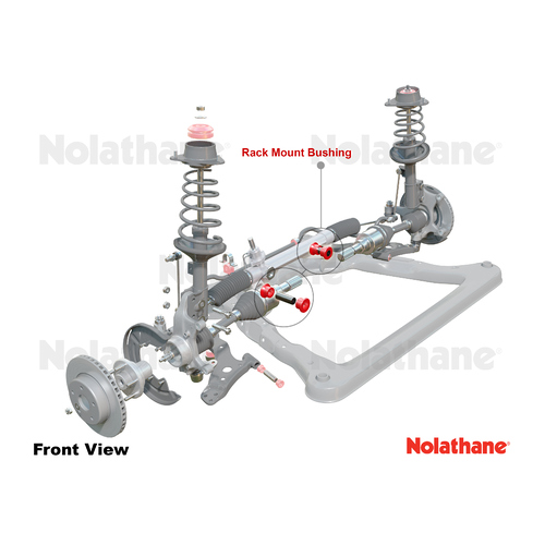 Nolathane Steering - Rack And Pinion Mount Bushing 41118 thumbnail