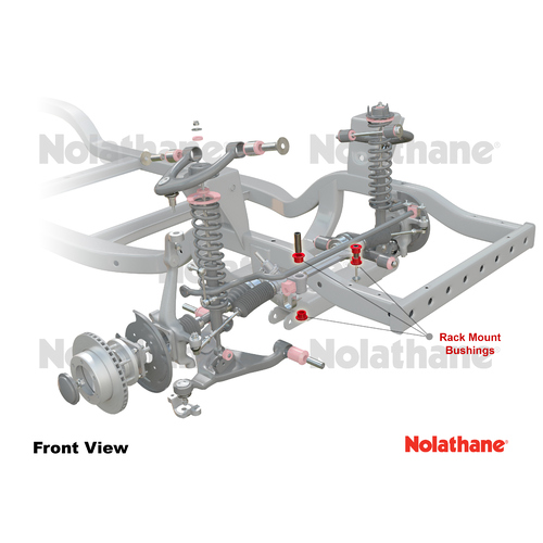 Nolathane Steering - Rack And Pinion Mount Bushing 41137 thumbnail