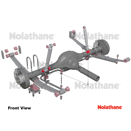 Nolathane Shock Absorber - Lower Bushing 43116 thumbnail