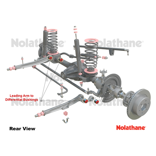 Nolathane Leading Arm - To Diff Bushing 45482 thumbnail