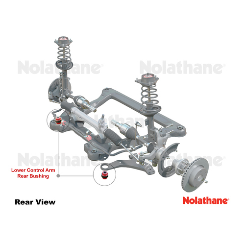 Nolathane Control Arm - Lower Inner Rear Bushing 45800 thumbnail