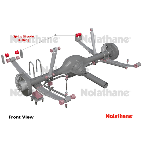 Nolathane Spring - Shackle Bushing 47013 thumbnail