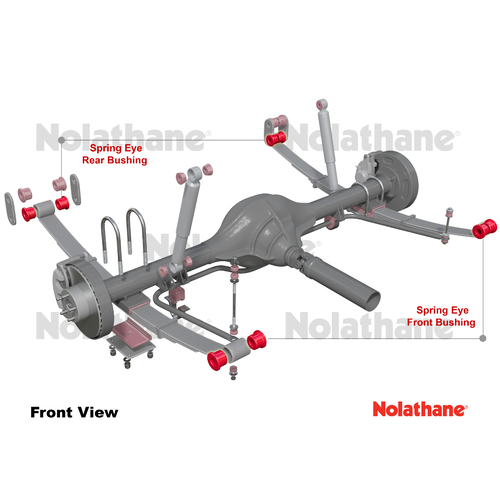 Nolathane Spring - Eye Front And Rear Bushing 47093 thumbnail