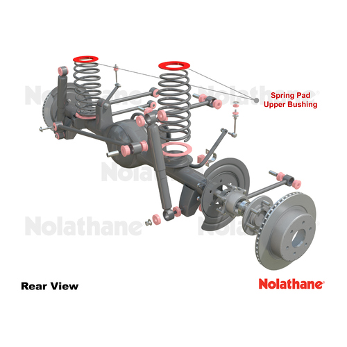 Nolathane Spring - Pad Upper Bushing 47335 thumbnail