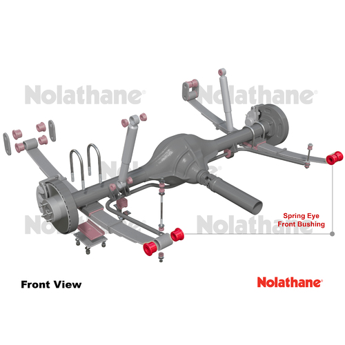 Nolathane Spring - Eye Front Bushing 47407 thumbnail