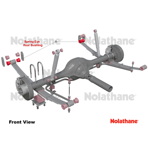 Nolathane Spring - Eye Rear Bushing 47439 thumbnail
