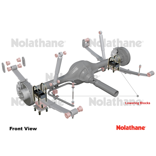Nolathane Lowering Block - Kit 47921 thumbnail