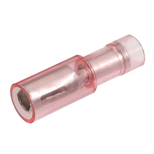 FEMALE BULLET RED POLY 5mm thumbnail