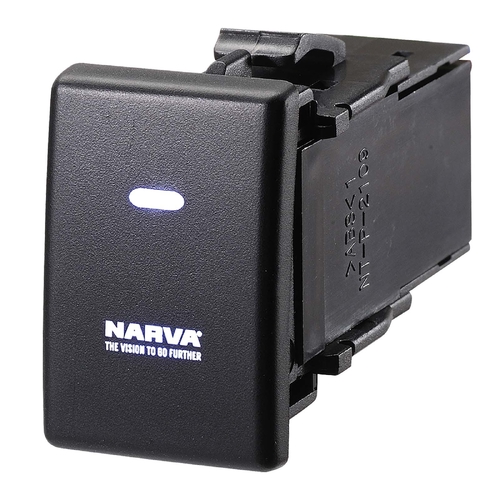 Narva 12 Volt ON/OFF LED Illuminated Sealed Push Switch (Blue) 63336BL thumbnail