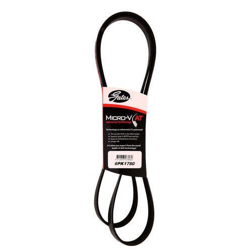 Gates Micro-V Ribbed Belt 6PK1780 thumbnail