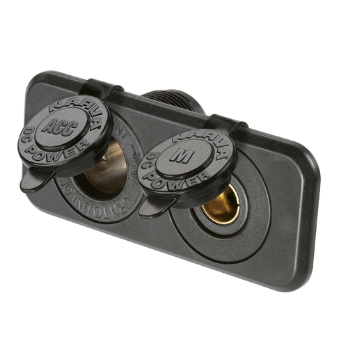 Narva Heavy-Duty Twin Accessory/Merit Sockets 81140BL thumbnail