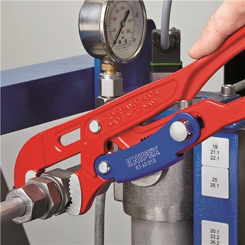 Knipex Pipe Wrench S-type Ratcheting 1in 8360010 thumbnail
