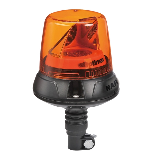 Narva 10-33V Optimax LED Rotating Beacon Flexible Mount (Amber) 85666A thumbnail